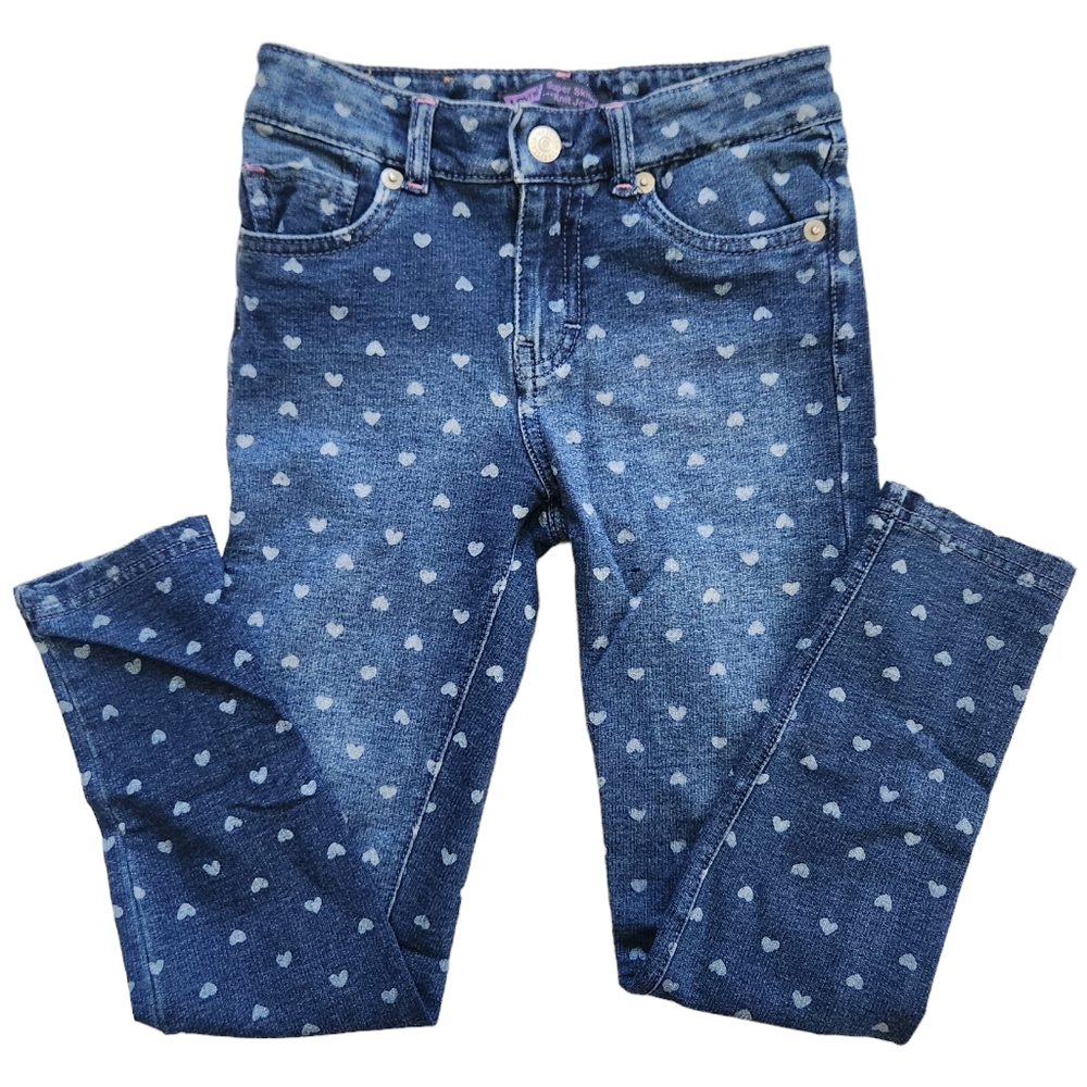 Levi's Super Skinny Heart Pattern Knit Jean 6X